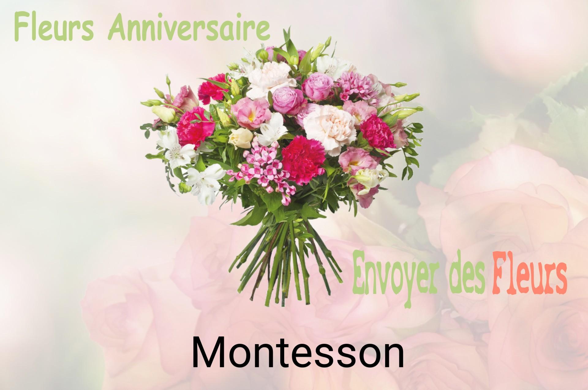 Bouquet de fleurs d’anniversaire livré à Montesson